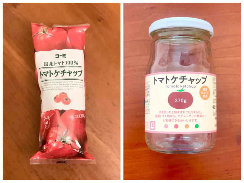 ケチャップの比較