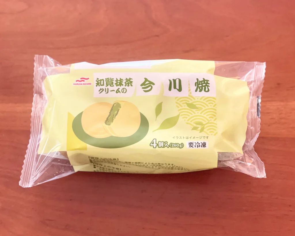 知覧抹茶クリームの今川焼